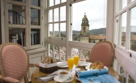 desayuno en galería